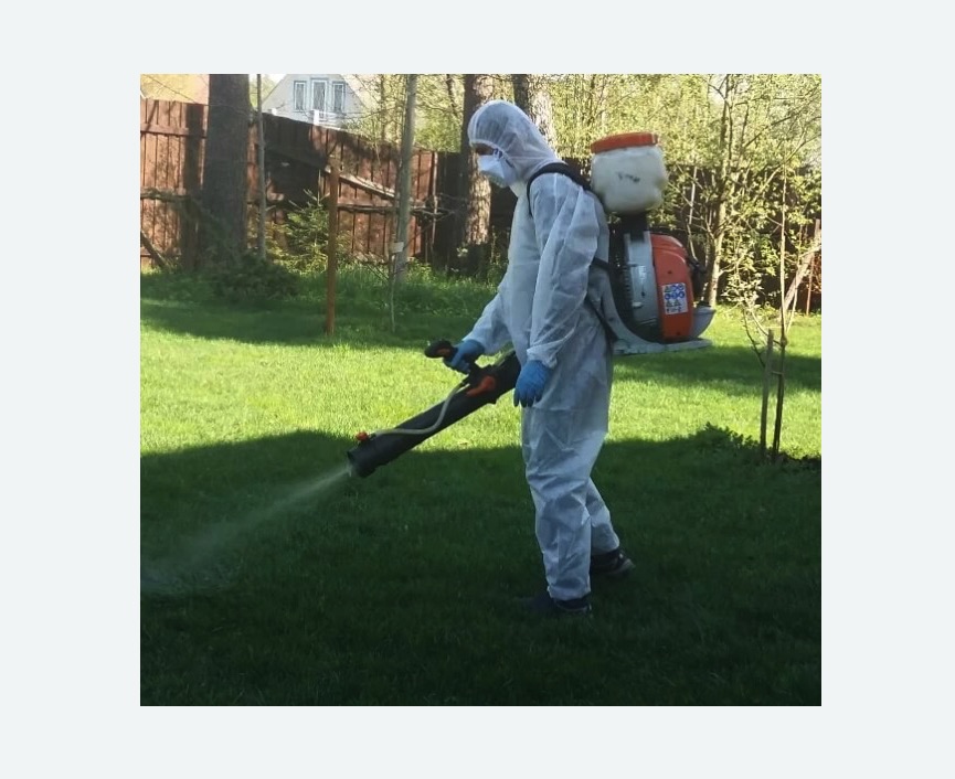 Обработка территории от клещей в Киселевске